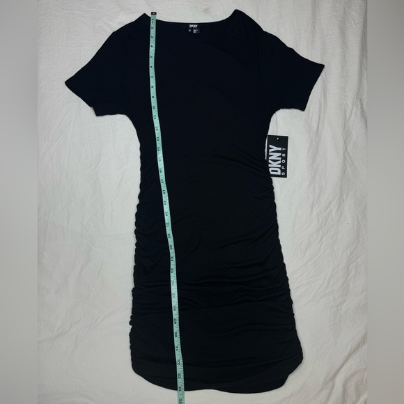 NWT - DKNY Dress Sport / Black / Medium / Pullover / Slim / Short Sleeve - Picture 6 of 11